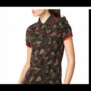 Rare Fred Perry Camo Polo